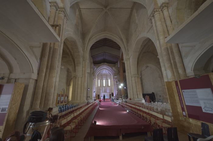 Nave central de la iglesia del monasterio de Palazuelos